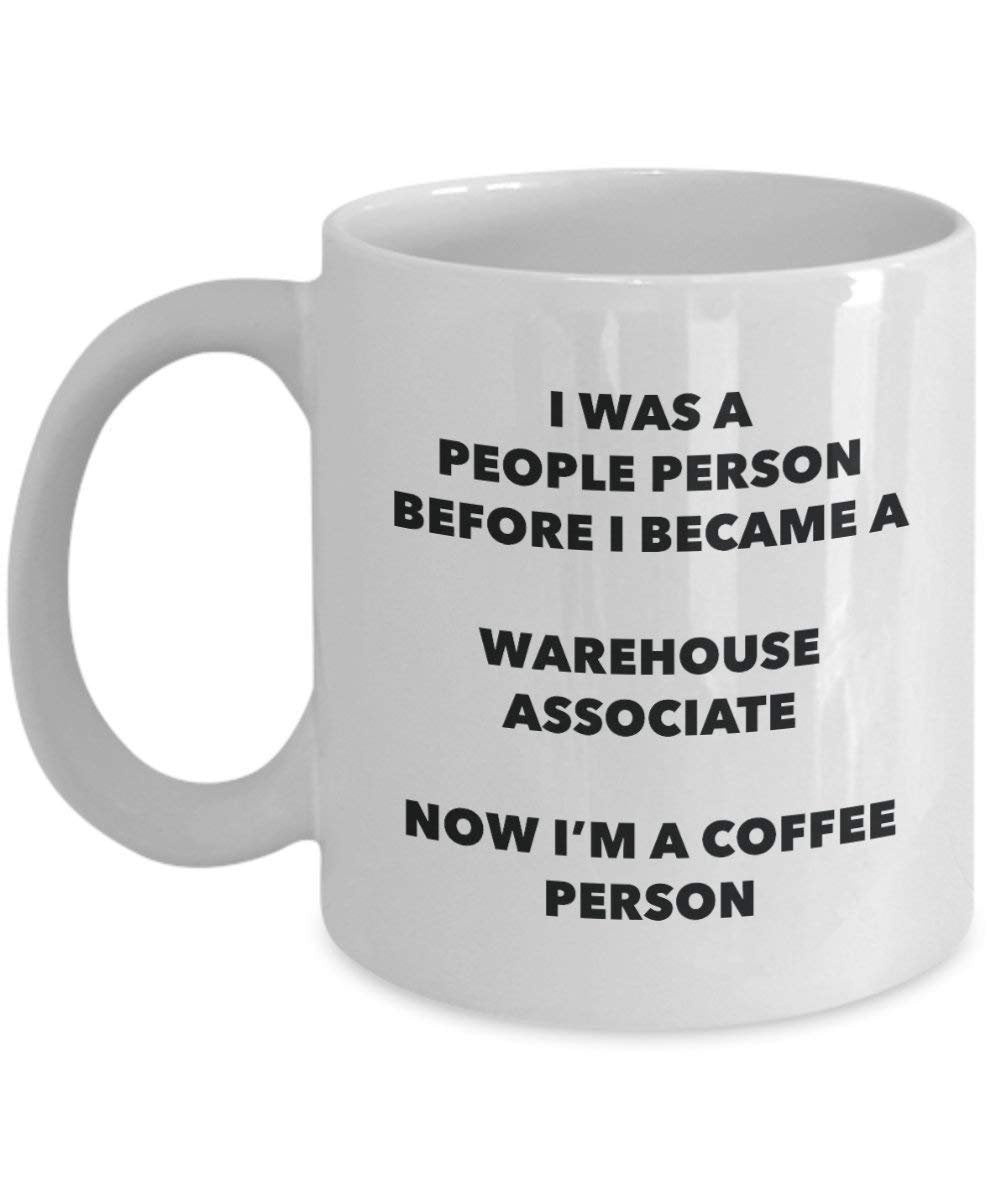 Warehouse Associate Coffee Person Mug - Funny Tea Cocoa Cup - Birthday Christmas Coffee Lover Cute Gag Gifts Idea