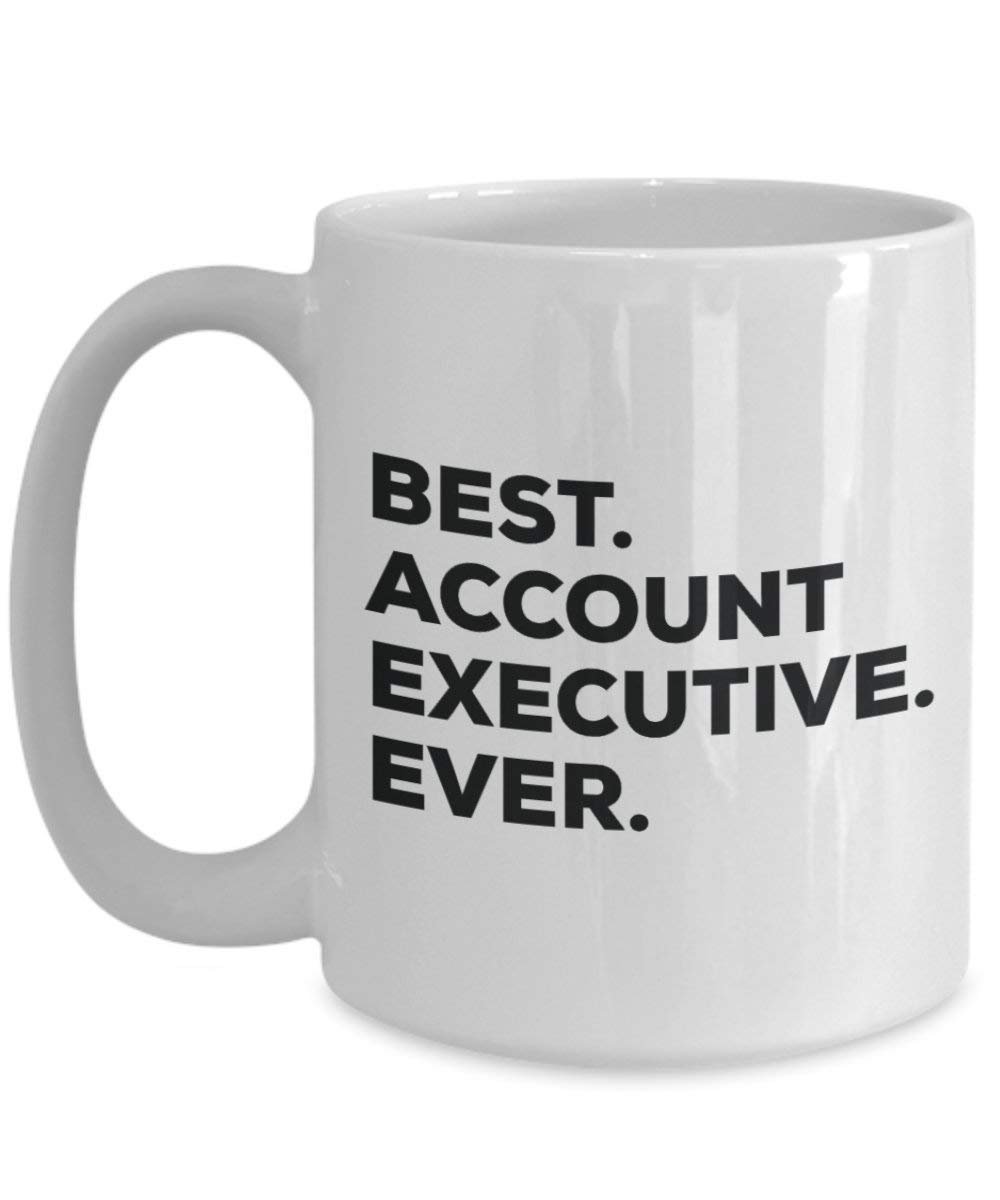 Meilleur Compte Executive jamais Mug rigolo – Tasse à café – Thank You Appréciation pour Noël Anniversaire Vacances Cadeau unique idées 15oz blanc
