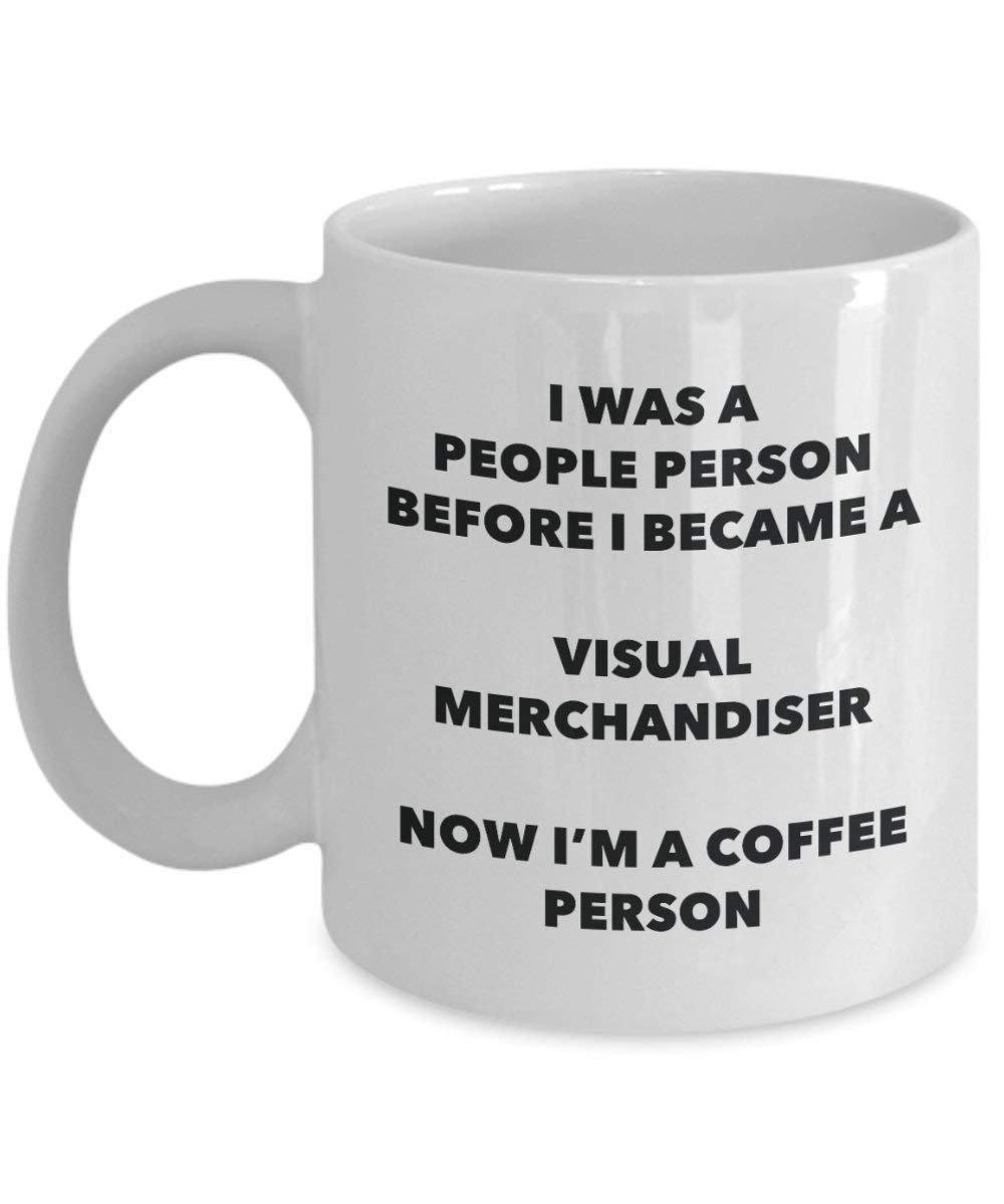Visual Merchandiser Coffee Person Mug - Funny Tea Cocoa Cup - Birthday Christmas Coffee Lover Cute Gag Gifts Idea