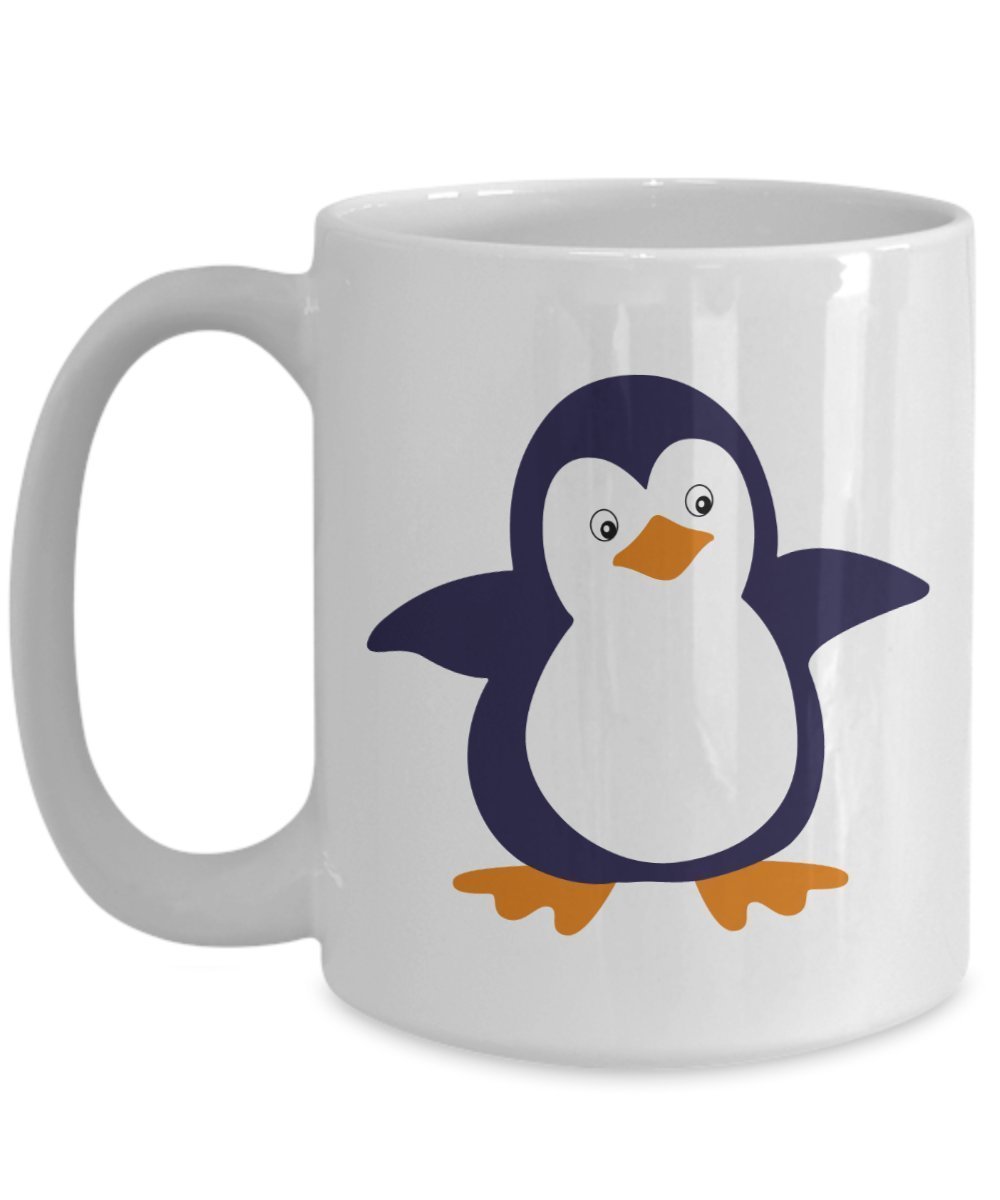 Baby Penguin Mug - Funny Tea Hot Cocoa Coffee Cup - Novelty Birthday Christmas Anniversary Gag Gifts Idea