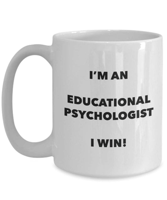 I 'm In Bildung Psychologe I Win. – Funny Kaffeetasse – Neuheit Geburtstag Weihnachten Gag Geschenke Idee