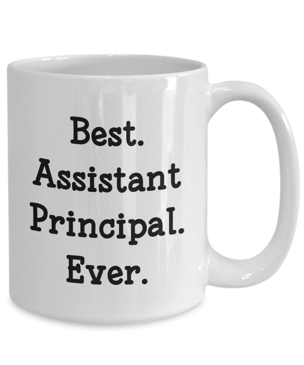 Best Assistant Principal Mug – Funny Tea Hot Cocoa Coffee Cup - Novelty Birthday Christmas Anniversary Gag Gifts Idea