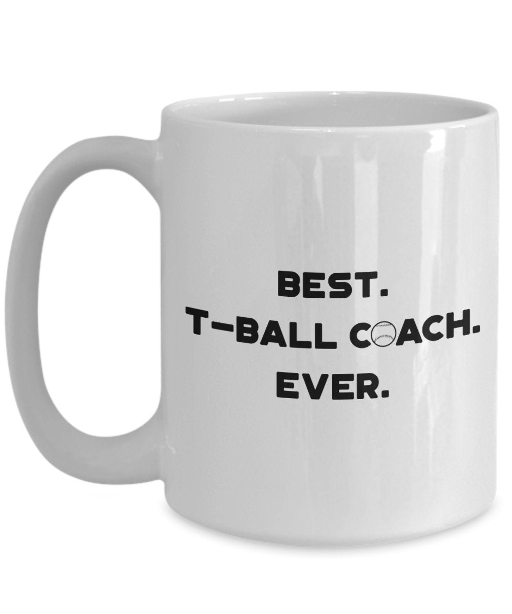 T Coach Geschenke – Beste. T Coach. Ever – Funny Tee Hot Cocoa Kaffeetasse – Neuheit Geburtstag Weihnachten Gag Geschenke Idee 11oz weiß