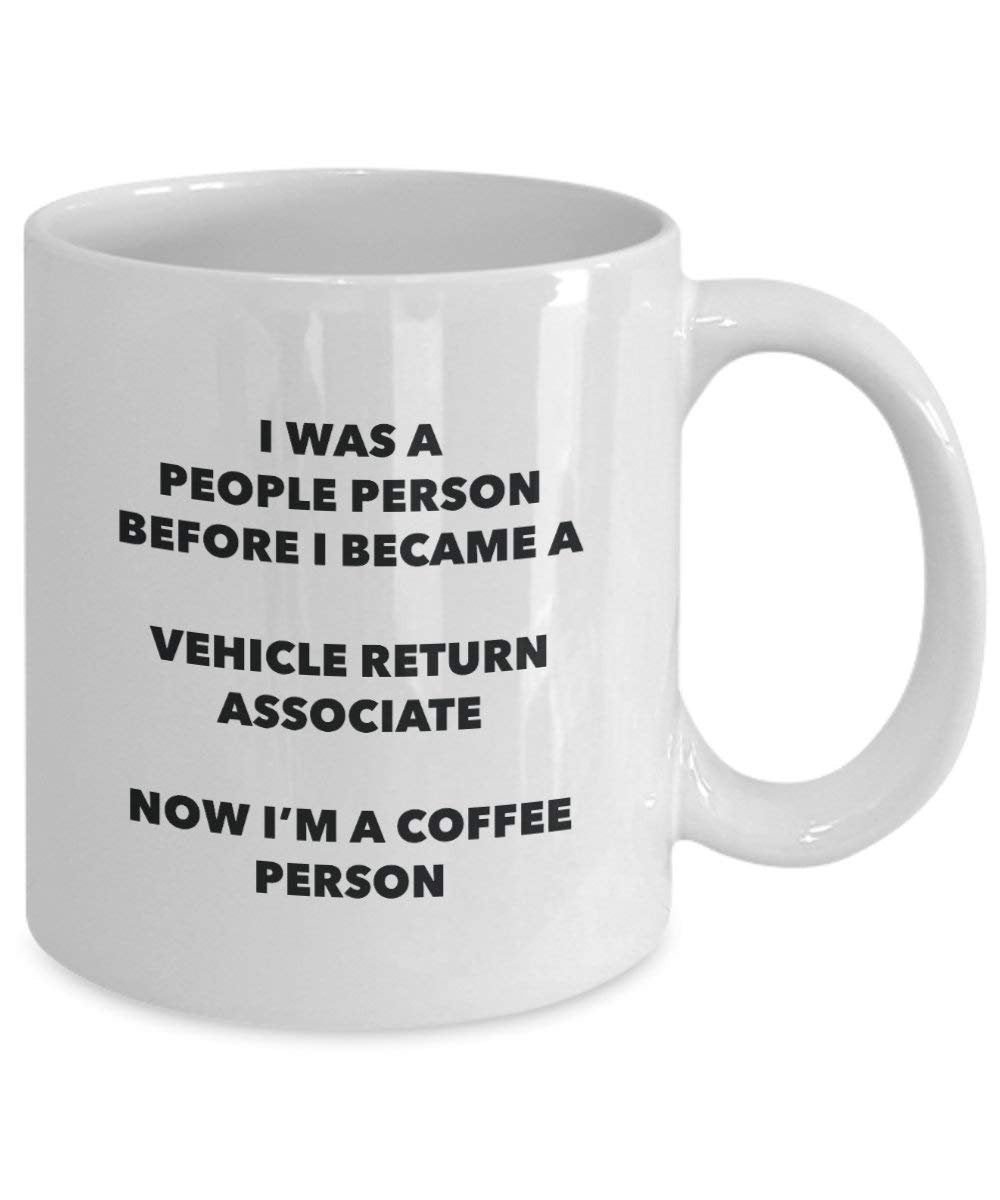 Vehicle Return Associate Coffee Person Mug - Funny Tea Cocoa Cup - Birthday Christmas Coffee Lover Cute Gag Gifts Idea