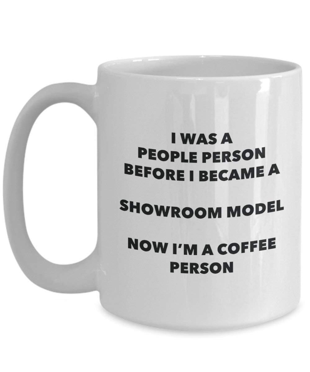 Showroom Model Coffee Person Mug - Funny Tea Cocoa Cup - Birthday Christmas Coffee Lover Cute Gag Gifts Idea