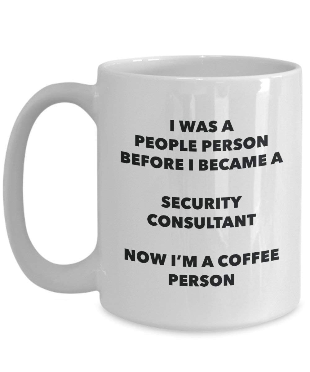Sicherheit Berater Kaffee Person Tasse – Funny Tee Kakao-Tasse – Geburtstag Weihnachten Kaffee Lover Cute Gag Geschenke Idee