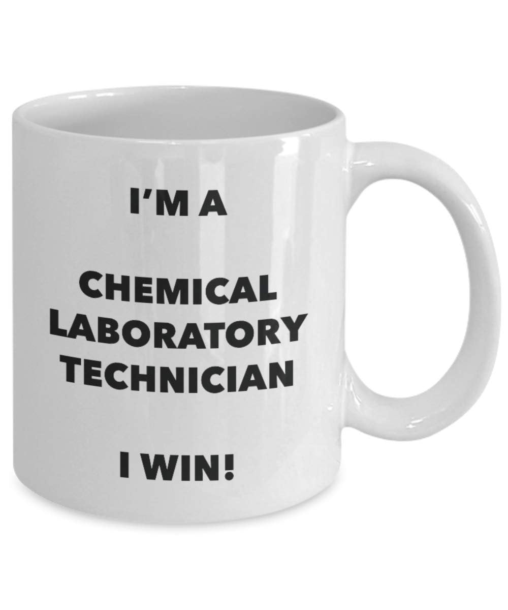 Chemical Laboratory Technician Mug - I'm a Carpenter I win! - Funny Coffee Cup - Novelty Birthday Christmas Gag Gifts Idea