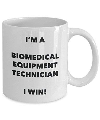 Biomedical équipement technicien Mug – Je suis une Biomedical équipement technicien I Win. – Funny Tasse à café – Idée de cadeaux de Noël d'anniversaire 15oz blanc