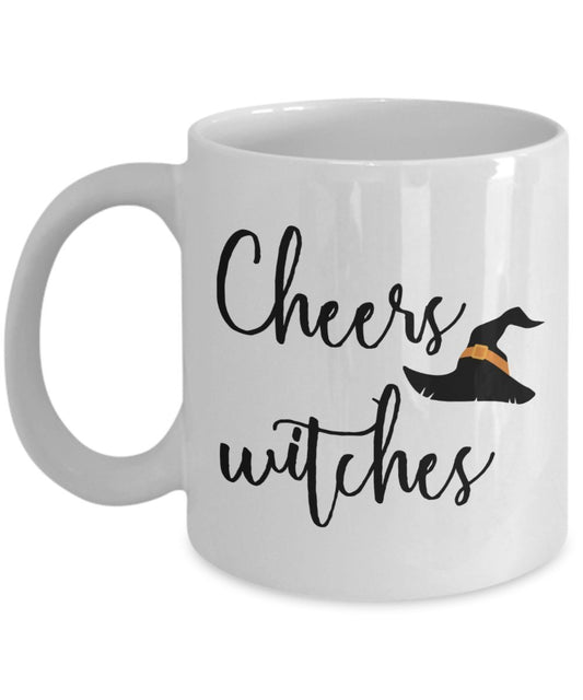 Cheers Witches Mug - Coffee Cup - Funny Birthday Gag Gift Idea
