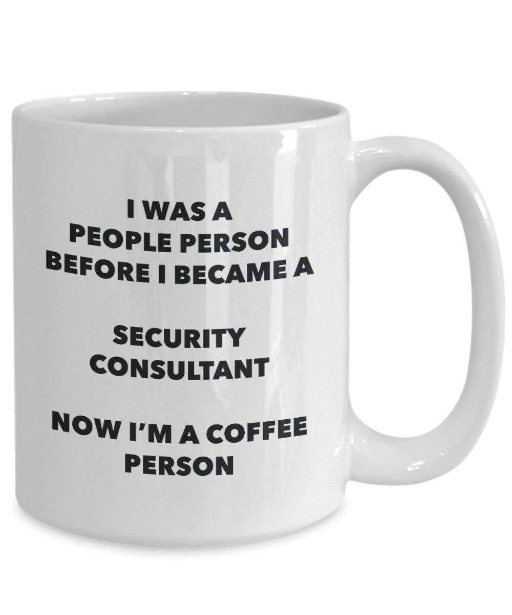 Sicherheit Berater Kaffee Person Tasse – Funny Tee Kakao-Tasse – Geburtstag Weihnachten Kaffee Lover Cute Gag Geschenke Idee