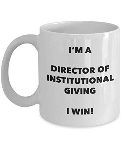 Ich bin ein Direktor der institutionellen geben I Win. – Funny Kaffeetasse – Neuheit Geburtstag Weihnachten Gag Geschenke Idee