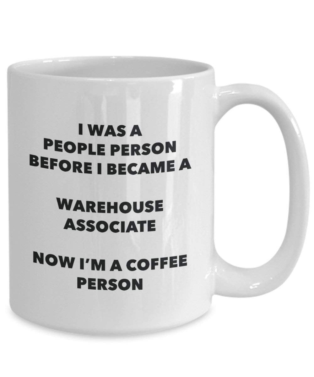 Warehouse Associate Coffee Person Mug - Funny Tea Cocoa Cup - Birthday Christmas Coffee Lover Cute Gag Gifts Idea