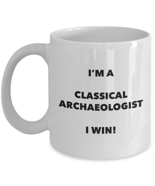 Classica archeologo mug – I' m A Archaeologist classico i Win. – Funny Coffee Cup – novelty Birthday Christmas GAG regalo idea 11oz Infradito colorati estivi, con finte perline