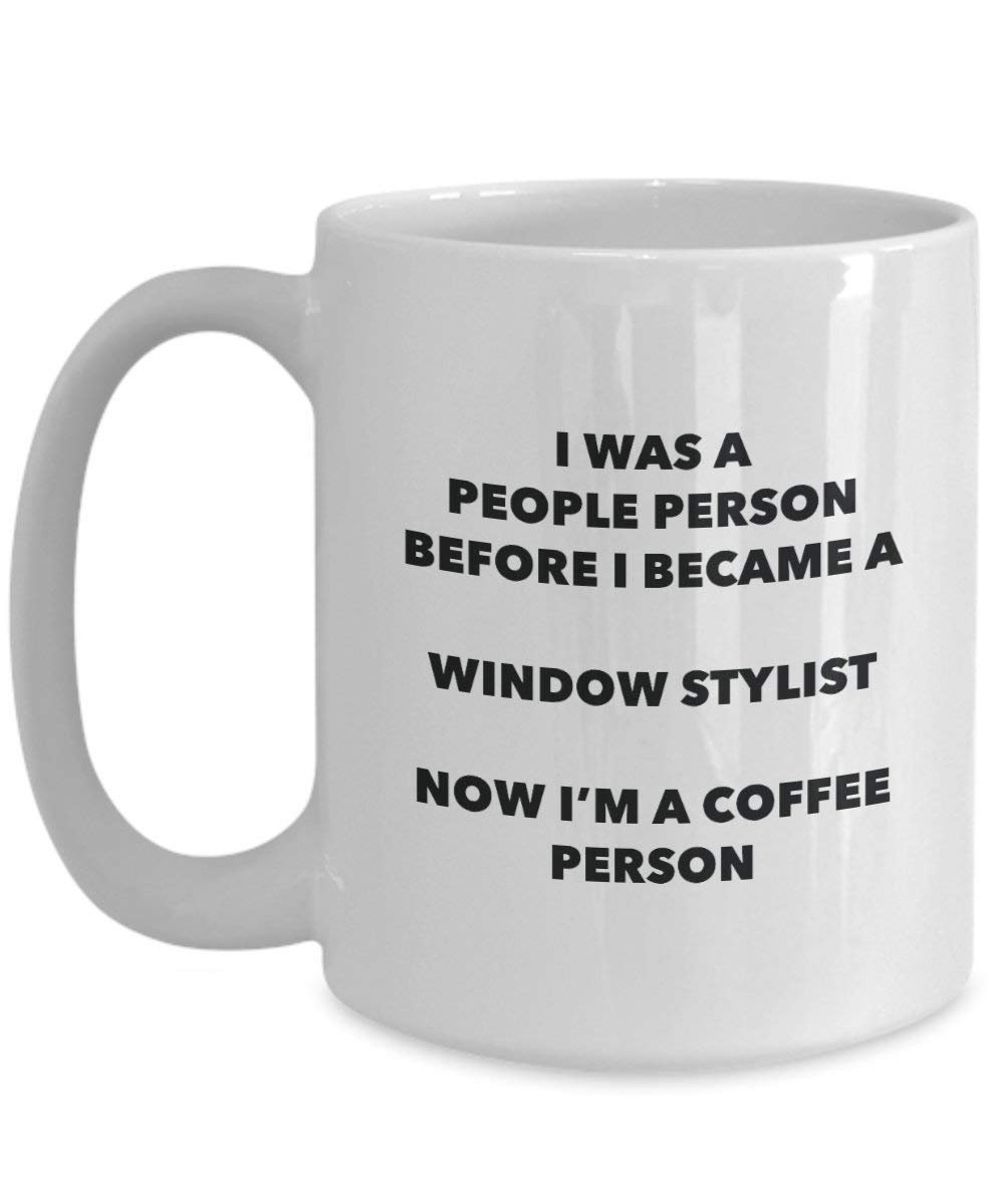 Window Stylist Coffee Person Mug - Funny Tea Cocoa Cup - Birthday Christmas Coffee Lover Cute Gag Gifts Idea