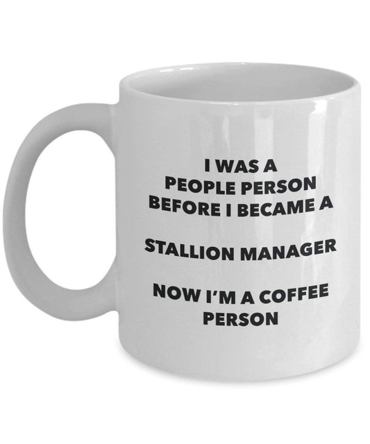 Hengst Manager Kaffee Person Tasse – Funny Tee Kakao-Tasse – Geburtstag Weihnachten Kaffee Lover Cute Gag Geschenke Idee