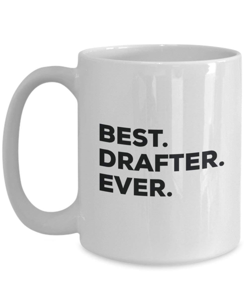 Best Technischer Zeichner Ever Tasse – Funny Coffee Cup – Thank You Anerkennung für Weihnachten Geburtstag Urlaub Einzigartiges Geschenk Ideen