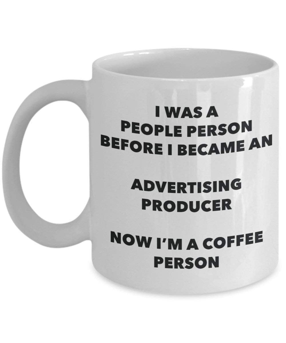 Advertising Producer Coffee Person Mug - Funny Tea Cocoa Cup - Birthday Christmas Coffee Lover Cute Gag Gifts Idea