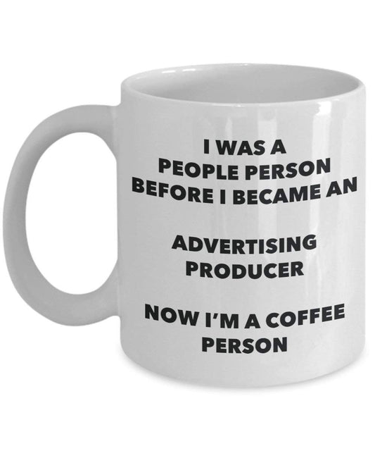 Advertising Producer Coffee Person Mug - Funny Tea Cocoa Cup - Birthday Christmas Coffee Lover Cute Gag Gifts Idea