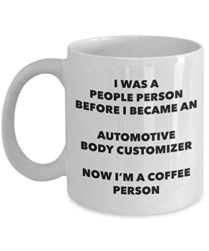 Automotive Body Customizer Coffee Person Mug - Funny Tea Cocoa Cup - Birthday Christmas Coffee Lover Cute Gag Gifts Idea