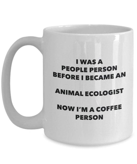 Animal Ecologist personne à café Mug Tasse à thé de cacao – rigolo – Anniversaire de Noël amateur de café mignon Gag Gifts Idée 15oz blanc