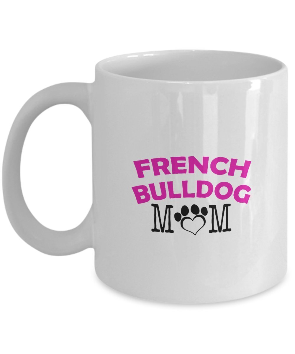 Funny French Bulldog Couple Mug – French Bulldog Dad – French Bulldog Mom – French Bulldog Lover Gifts - Unique Ceramic Gifts Idea (Dad & Mom)