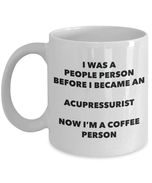 Acupressurist personne à café Mug Tasse à thé de cacao – rigolo – Anniversaire de Noël amateur de café mignon Gag Gifts Idée 15oz blanc