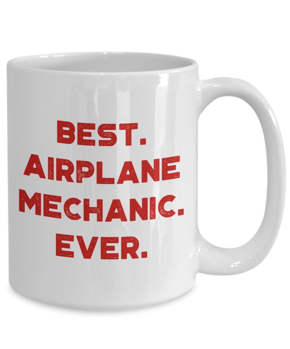 Tasse mit Flugzeug-Mechaniker-Motiv, lustige Teetasse, Kakao, Kaffeetasse – Neuheit Geburtstag Weihnachten Jahrestag Gag Geschenkidee