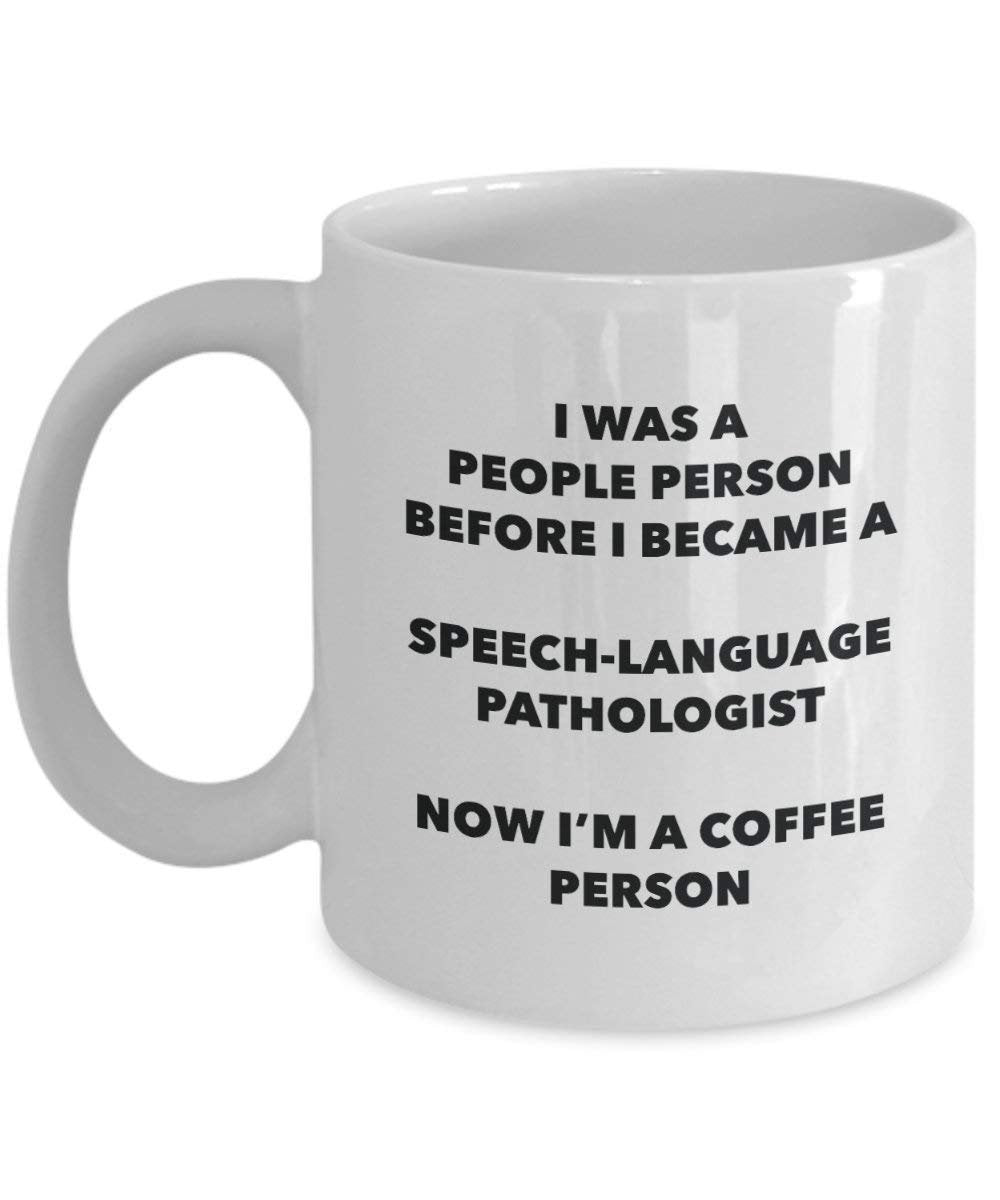speech-language Pathologe Kaffee Person Tasse – Funny Tee Kakao-Tasse – Geburtstag Weihnachten Kaffee Lover Cute Gag Geschenke Idee