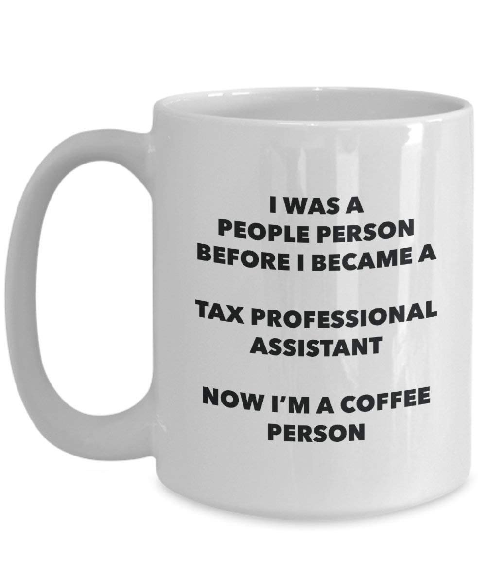 Tax Professional Assistant Kaffee Person Tasse – Funny Tee Kakao-Tasse – Geburtstag Weihnachten Kaffee Lover Cute Gag Geschenke Idee