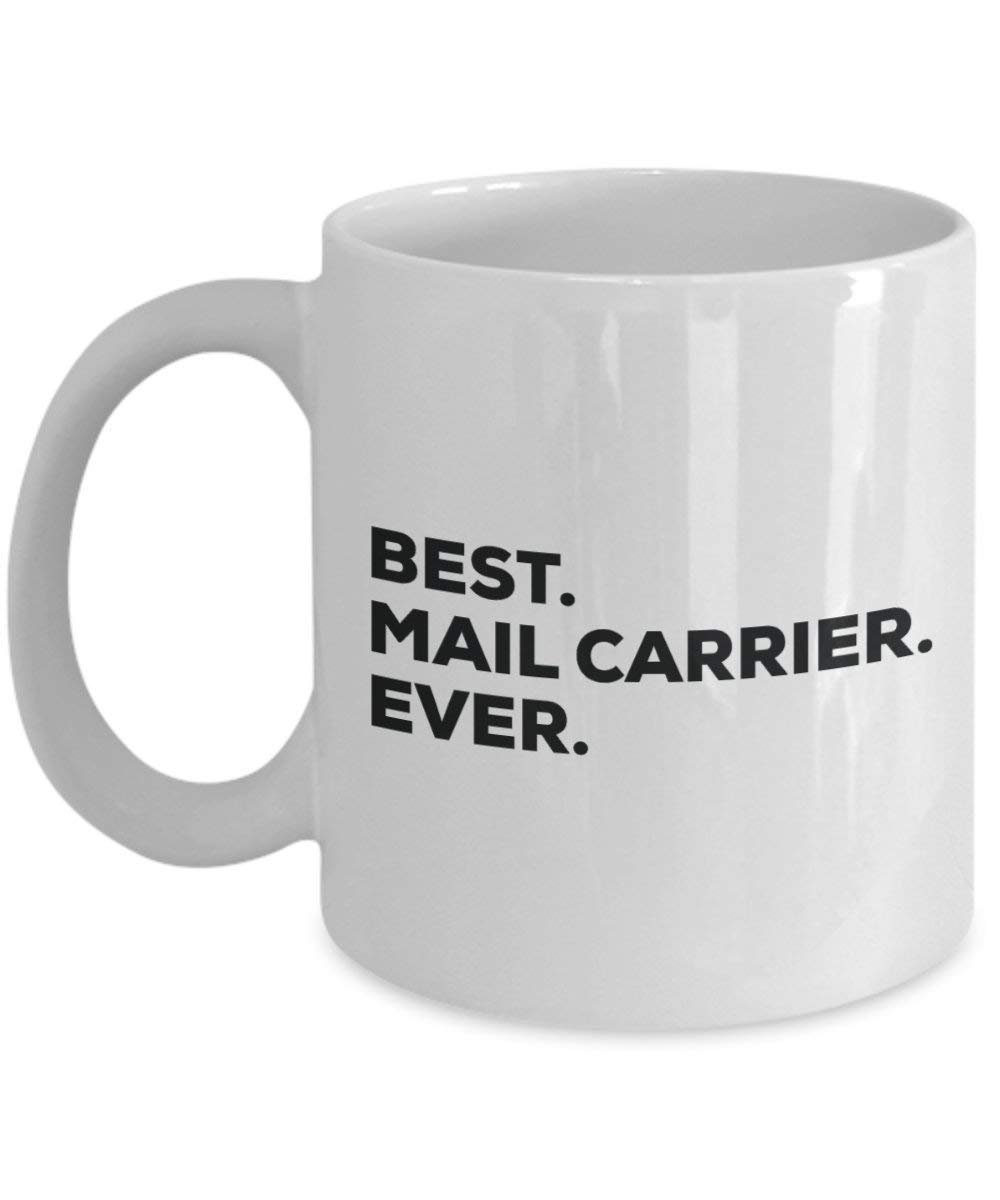 Best Zusteller Ever Tasse – Funny Coffee Cup – Thank You Anerkennung für Weihnachten Geburtstag Urlaub Einzigartiges Geschenk Ideen 15oz weiß
