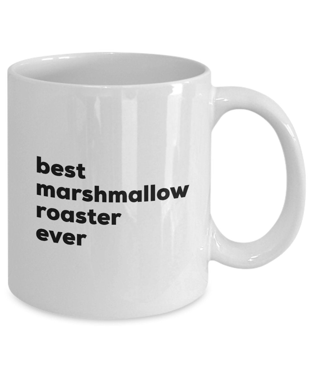 Marshmallow Roaster Tasse – Best Marshmallow Roaster Ever-Kaffeetasse – Neuartige Geschenkidee – Lagerfeuergeschenk – Lustiges Gag Geburtstag Weihnachten Geschenk – Camping