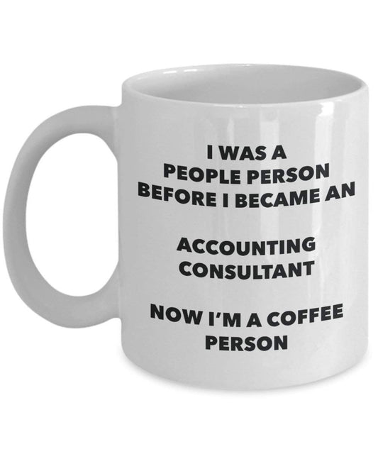 Accounting Consulting cacao persona – Tazza da tè caffè tazza – Birthday Christmas Coffee Lover cute GAG regalo idea 11oz Infradito colorati estivi, con finte perline