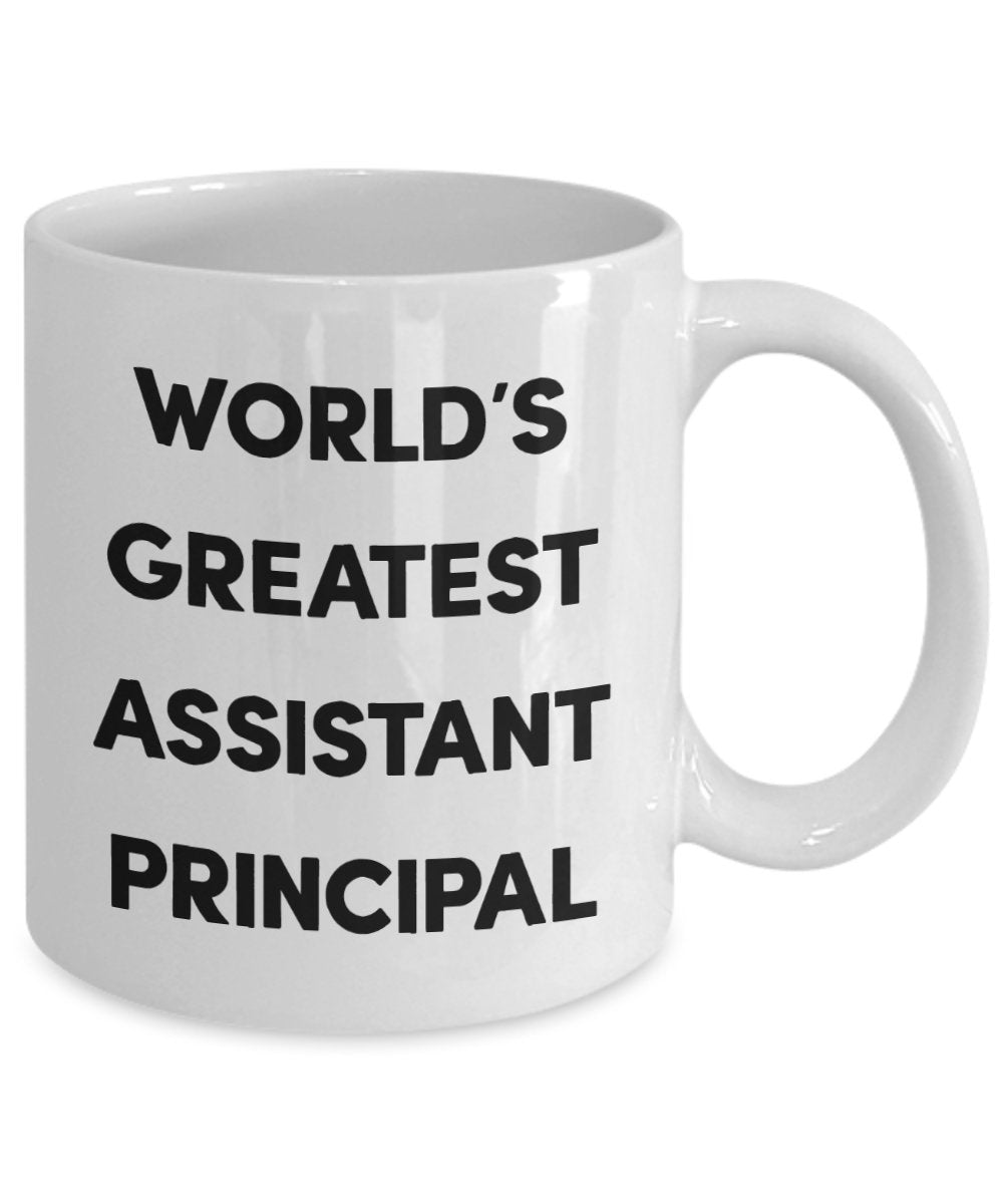 Tasse mit Aufschrift"World's Greatest Assistent", lustiger Tee, Kakao, Kaffeetasse – Neuheit Geburtstag Weihnachten Jahrestag Gag Gif