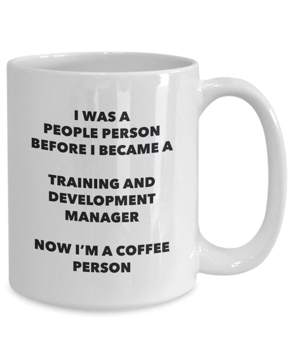 Allenamento e sviluppo manager cacao persona – Tazza da tè caffè tazza – Birthday Christmas Coffee Lover cute GAG regalo idea 15oz Infradito colorati estivi, con finte perline