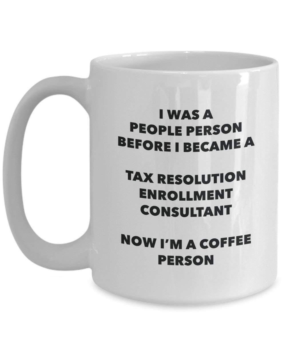Steuer Auflösung Registrierung Berater Kaffee Person Tasse – Funny Tee Kakao-Tasse – Geburtstag Weihnachten Kaffee Lover Cute Gag Geschenke Idee