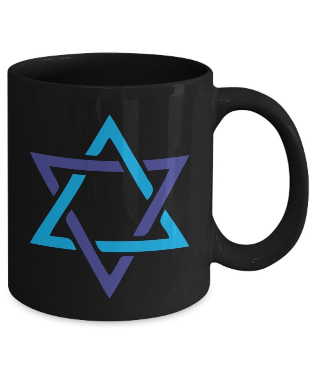 Star of David Coffee Mug - Funny Novelty Coffee Mug - Unique Gifts Idea