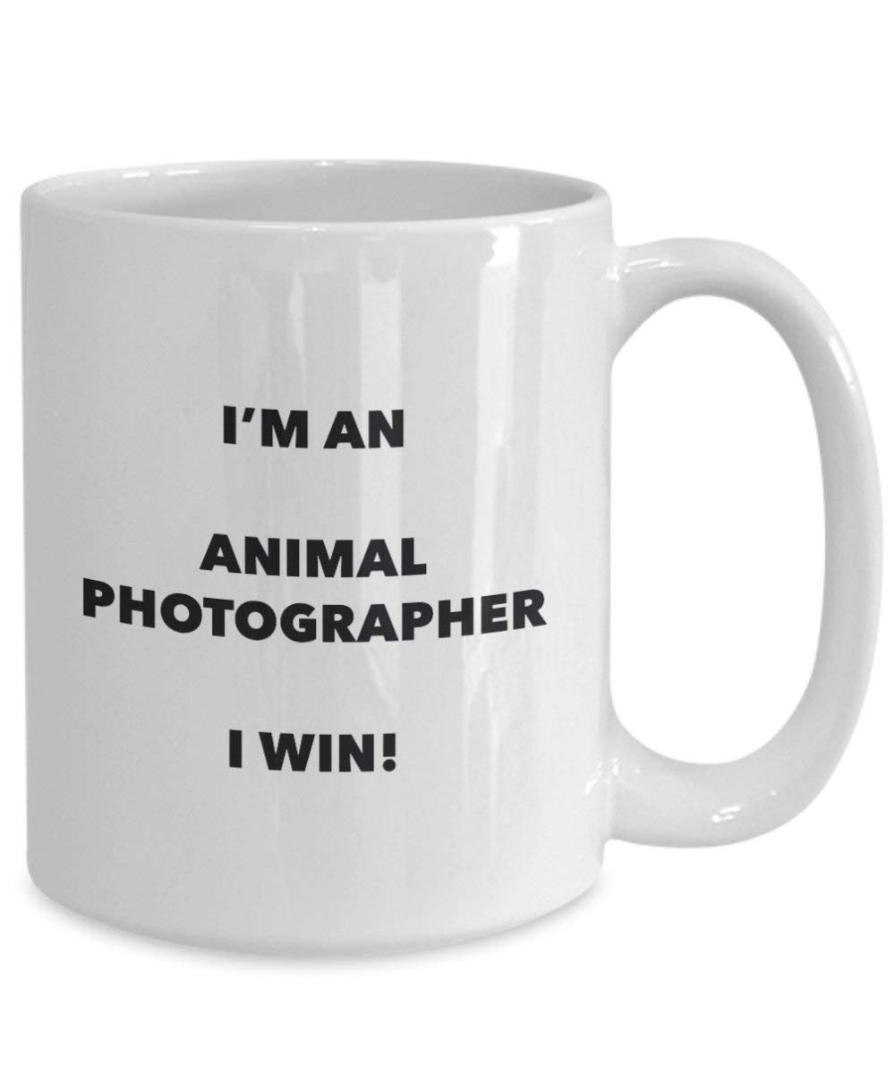 Animal photographe Mug – Je suis un acteur I Win. – Funny Tasse à café – Fantaisie anniversaire Idée de Gag cadeaux de Noël 15oz blanc