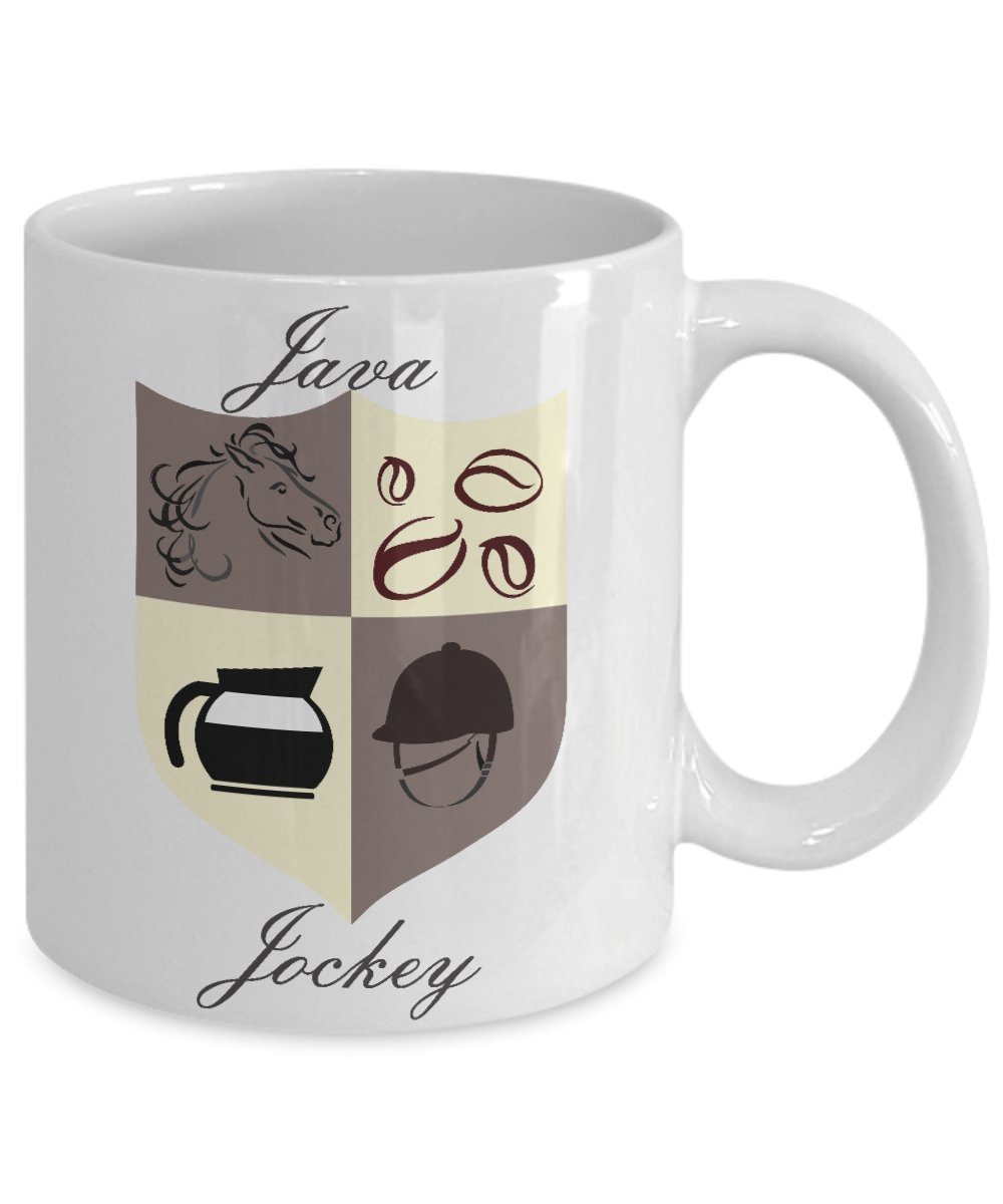 Java Jockey Coffee Mug - Funny Coffee Mug - Gifts for Jockey - Unique Gift Idea