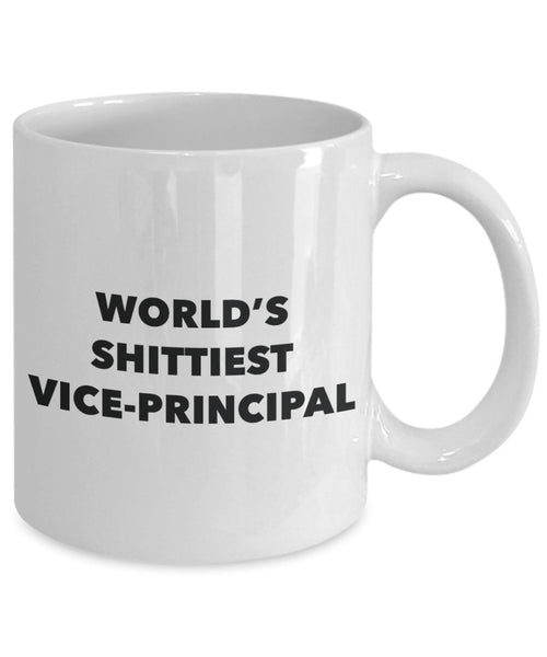 Vice-principal Coffee Mug - World's Shittiest Vice-principal - Gifts for Vice-principal - Funny Novelty Birthday Present Idea