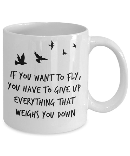 Inspiring Mug - Inspiring Quotes Mug - Daily Motivation Mug - Funny Tea Hot Cocoa Coffee Cup - Novelty Birthday Gift Idea