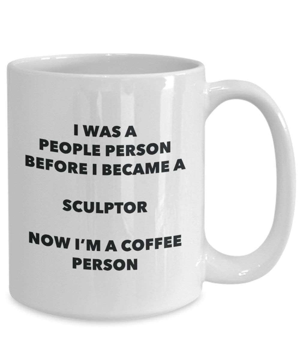 Bildhauer Kaffee Person Tasse – Funny Tee Kakao-Tasse – Geburtstag Weihnachten Kaffee Lover Cute Gag Geschenke Idee