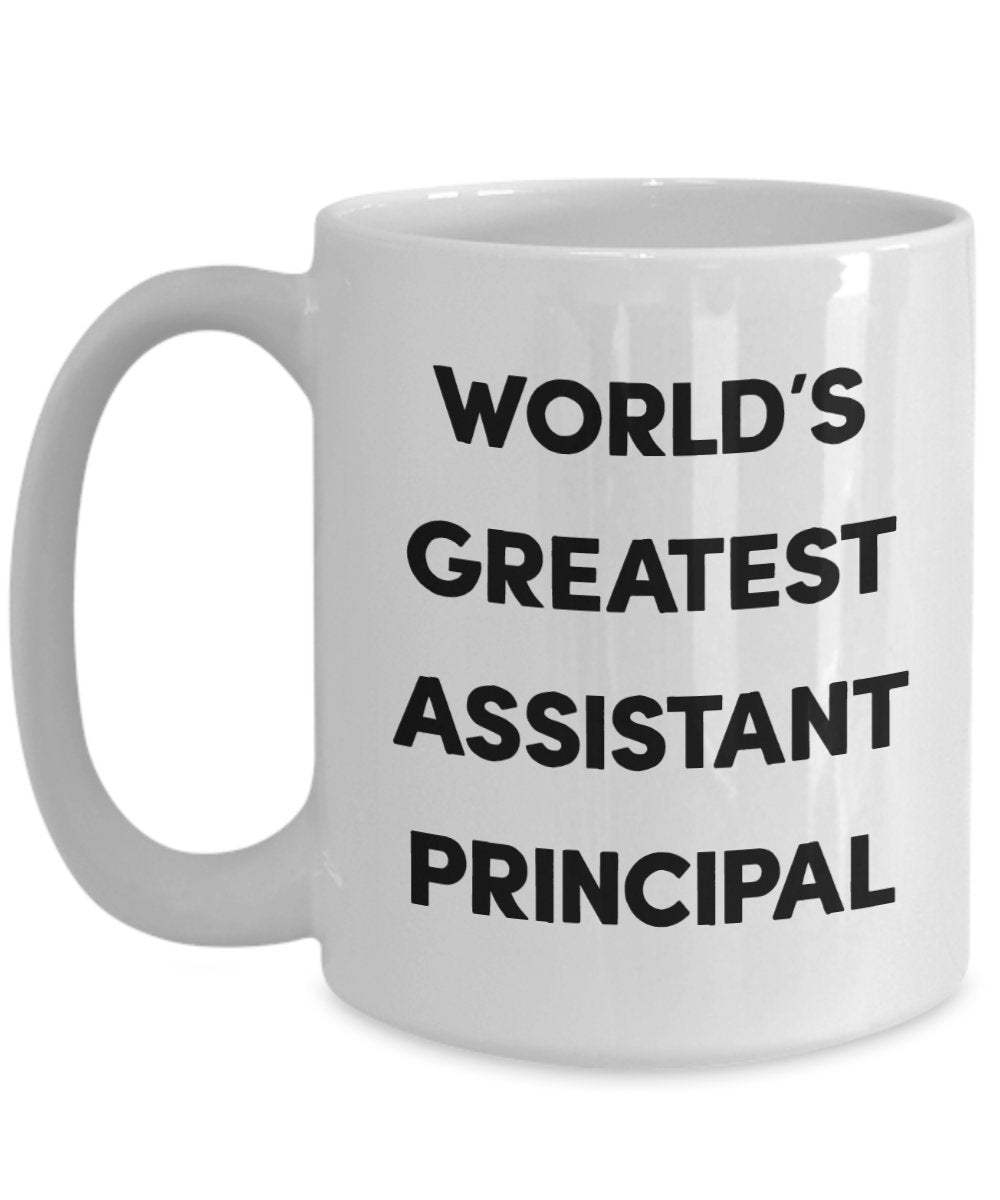 Tasse mit Aufschrift"World's Greatest Assistent", lustiger Tee, Kakao, Kaffeetasse – Neuheit Geburtstag Weihnachten Jahrestag Gag Gif