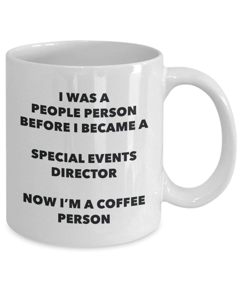 Special Events Director Coffee Person Mug - Funny Tea Cocoa Cup - Birthday Christmas Coffee Lover Cute Gag Gifts Idea