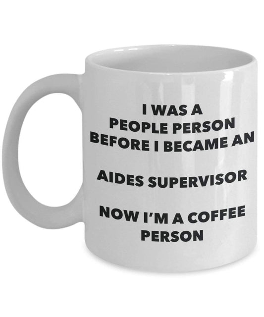 Assistenten Supervisor Kaffee Person Tasse – Funny Tee Kakao-Tasse – Geburtstag Weihnachten Kaffee Lover Cute Gag Geschenke Idee