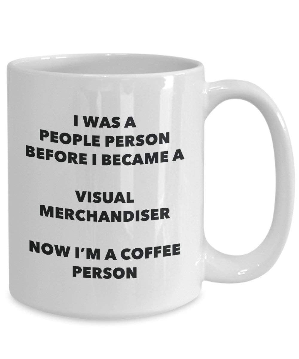 Visual Merchandiser Coffee Person Mug - Funny Tea Cocoa Cup - Birthday Christmas Coffee Lover Cute Gag Gifts Idea
