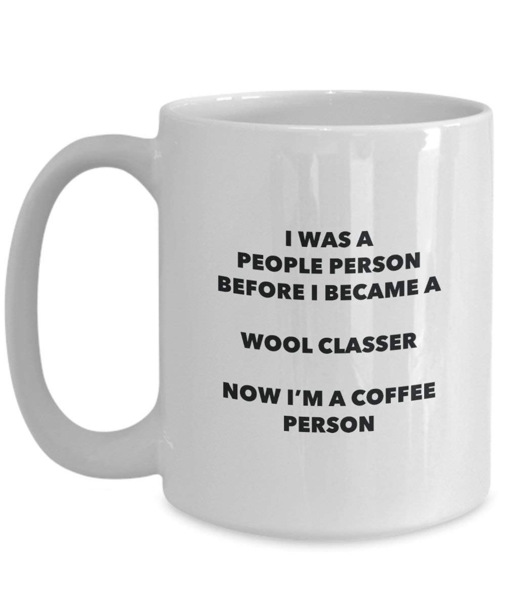 Wool Classer Coffee Person Mug - Funny Tea Cocoa Cup - Birthday Christmas Coffee Lover Cute Gag Gifts Idea