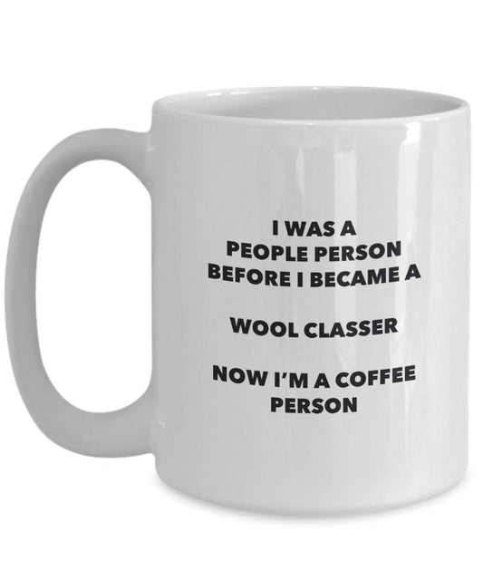 Wool Classer Coffee Person Mug - Funny Tea Cocoa Cup - Birthday Christmas Coffee Lover Cute Gag Gifts Idea