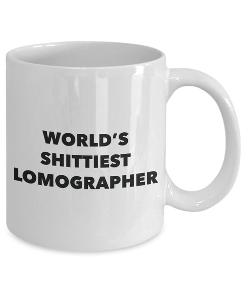 Lomographer Coffee Mug - World's Shittiest Lomographer - Lomographer Gifts - Funny Novelty Birthday Present Idea