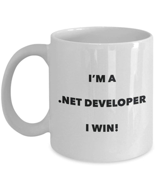 . Net Entwickler Tasse – I 'm a. Net Entwickler I Win. – Funny Kaffeetasse – Neuheit Geburtstag Weihnachten Gag Geschenke Idee
