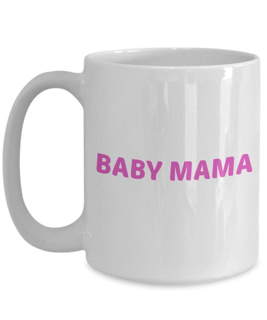 Baby Momma Kaffee Tasse – Funny Tee Hot Cocoa Kaffeetasse – Neuheit Geburtstag Weihnachten Jahrestag Gag Geschenke Idee